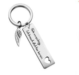 Stainless Drive Keychain