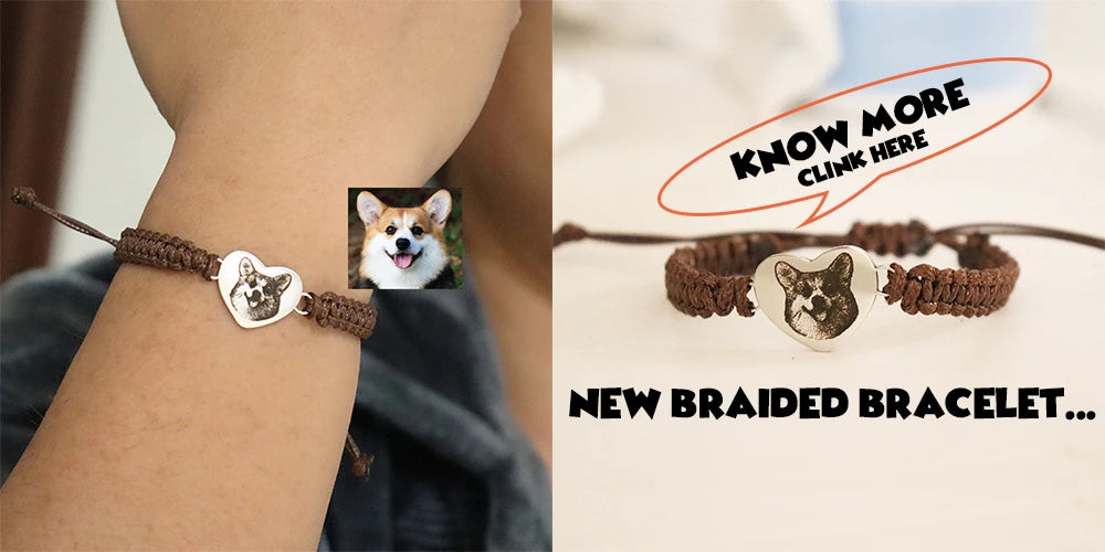 Custom Pet Portrait Bracelet Personalized Gift