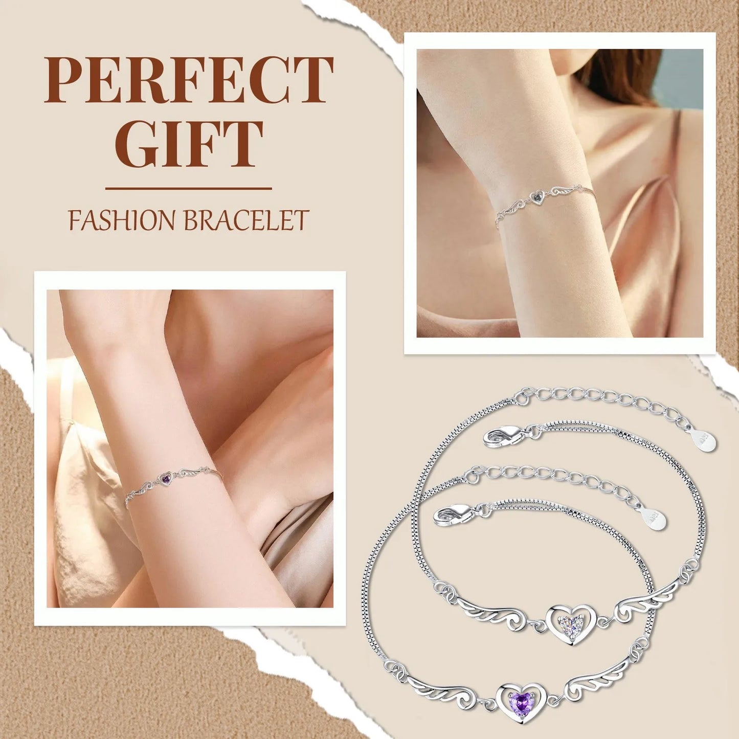 Women’s Sterling Silver Adjustable Bracelet