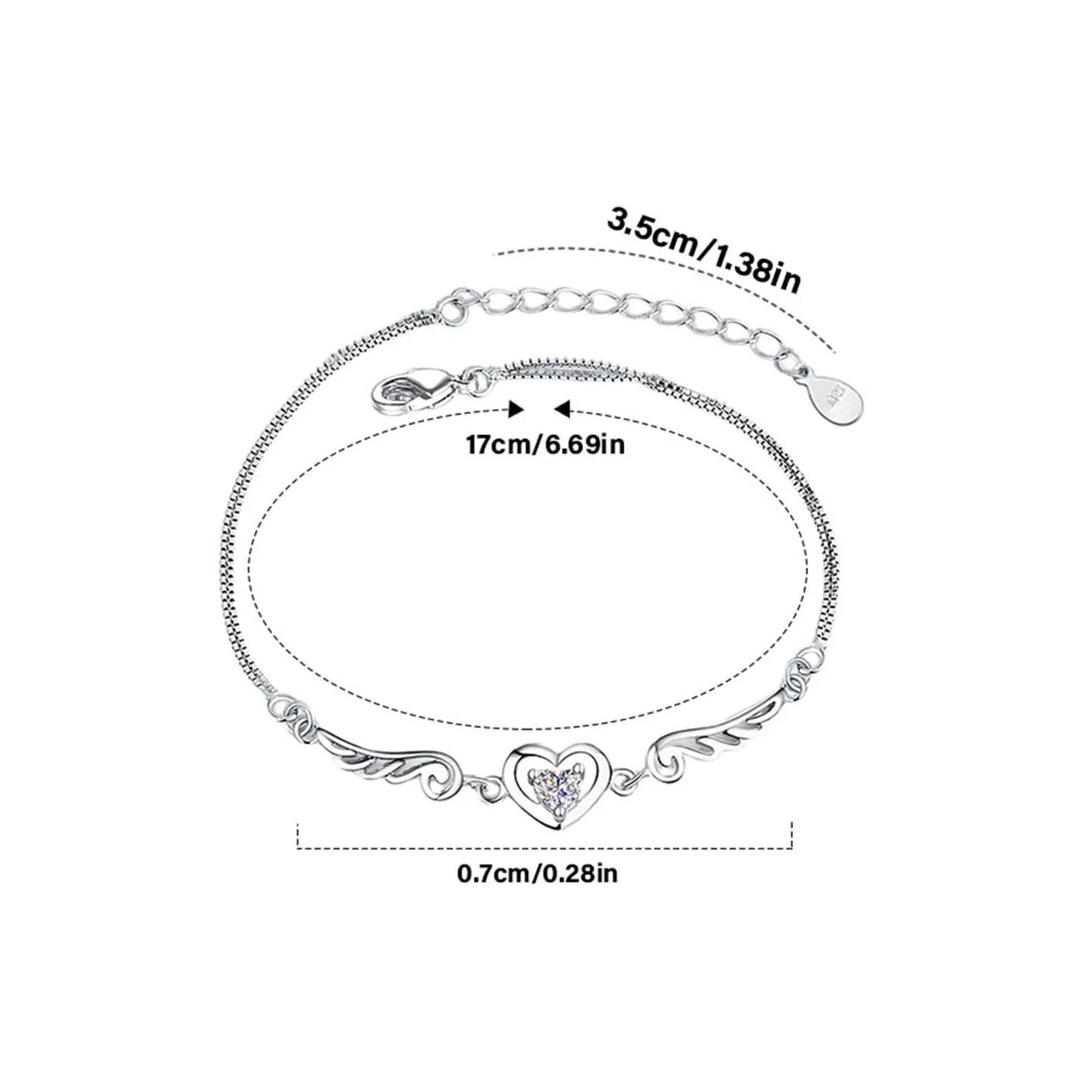 Women’s Sterling Silver Adjustable Bracelet