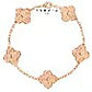 Four leaf clover bracelet women