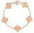 Four leaf clover bracelet women