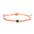 Titanium steel ball projection woven bracelet
