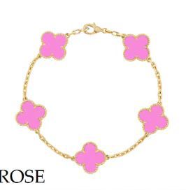 Four leaf clover bracelet women