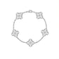 Four leaf clover bracelet women