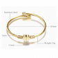 Love Wire Alphabet Bracelet