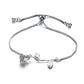 Rose Charm Bracelet