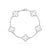 Four leaf clover bracelet women