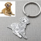 Titanium Cartoon Character Pendant Necklace – Adjustable, Bold, and Fun