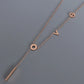 Titanium Steel Letter Necklace