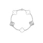 Four leaf clover bracelet women