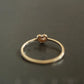 Gold Plated 925 Sterling Silver Heart Ring