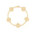 Four leaf clover bracelet women