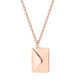Personalized Envelope Photo Necklace