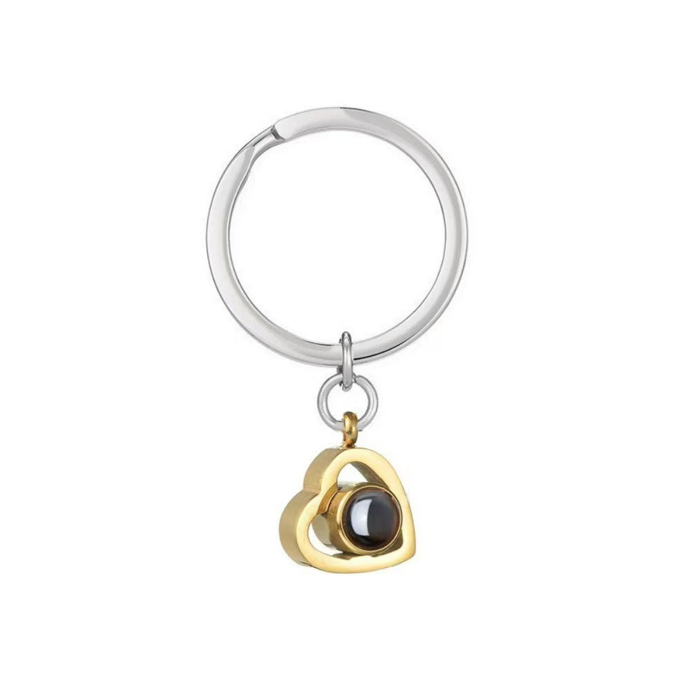 Cross-border Love Projection Necklace