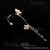 Zirconia Butterfly Tassel Ear Clip.