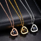 Cross-border Love Projection Necklace