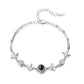 S925 Leaf Projection Photo Bracelet – Custom Image Jewelry