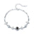 S925 Leaf Projection Photo Bracelet – Custom Image Jewelry