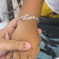 Stainless Steel Curb Chain Custom Name Bracelets