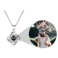 Photo Custom Projection Necklace Lock Shaped