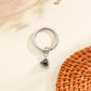 Customizable Photo Projection Keychain Dog Paw Pendant