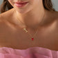 Custom Name Birthstone Necklace Personalized Jewelry