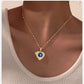 Stainless Steel Chain Heart Picture Custom Pendent Necklace