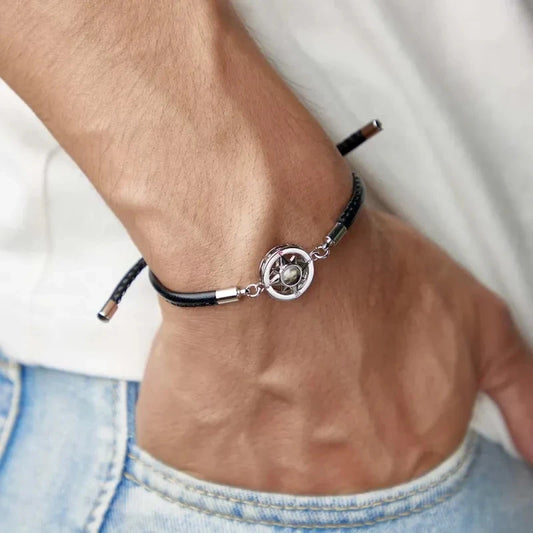 Personalized Bracelets Customized Picture Stainless Steel Jewelry
