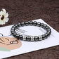 Personalized Stainless Steel Beaded Chain Name
