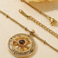 Customization Photo Projection Compass Necklace