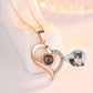Personalized Custom Photo Projection Necklace Pendant