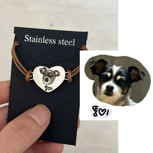 Custom Pet Portrait Bracelet Personalized Gift