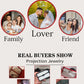 Personalized Custom Photo Projection Necklace Pendant