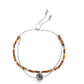 Personalized Photo Projection Bracelet Colorful Natural Crystal Stone Beads