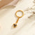 Customizable Photo Projection Keychain Dog Paw Pendant