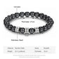 Personalized Stainless Steel Beaded Chain Name