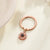 Customizable Photo Projection Keychain Dog Paw Pendant
