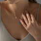 Custom Name Birthstone Necklace Personalized Jewelry
