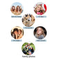 Custom Pet Name Bracelet with Photo Projection