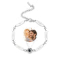Personalized Engraved Family Name Stainless Steel Bracelet