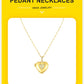 Stainless Steel Chain Heart Picture Custom Pendent Necklace