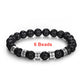 Personalized Stainless Steel Beaded Chain Name