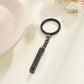 Customizable Photo Projection Keychain Dog Paw Pendant
