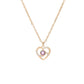 Personalized Heart Projection Necklace Custom Photo Memorial Jewelry Gift