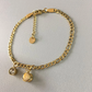 Projection Photo Bracelet With Birthstone Circle Pendant